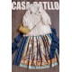 Cherry Bomb Casa Batllo 3.0 Short and Long Skirt(Reservation/Full Payment Without Shipping)